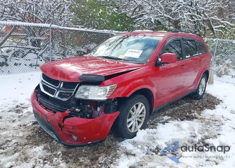 2016 Dodge Journey Sxt z USA, uszkodzony, nr VIN 3C4PDCBG8GT218859